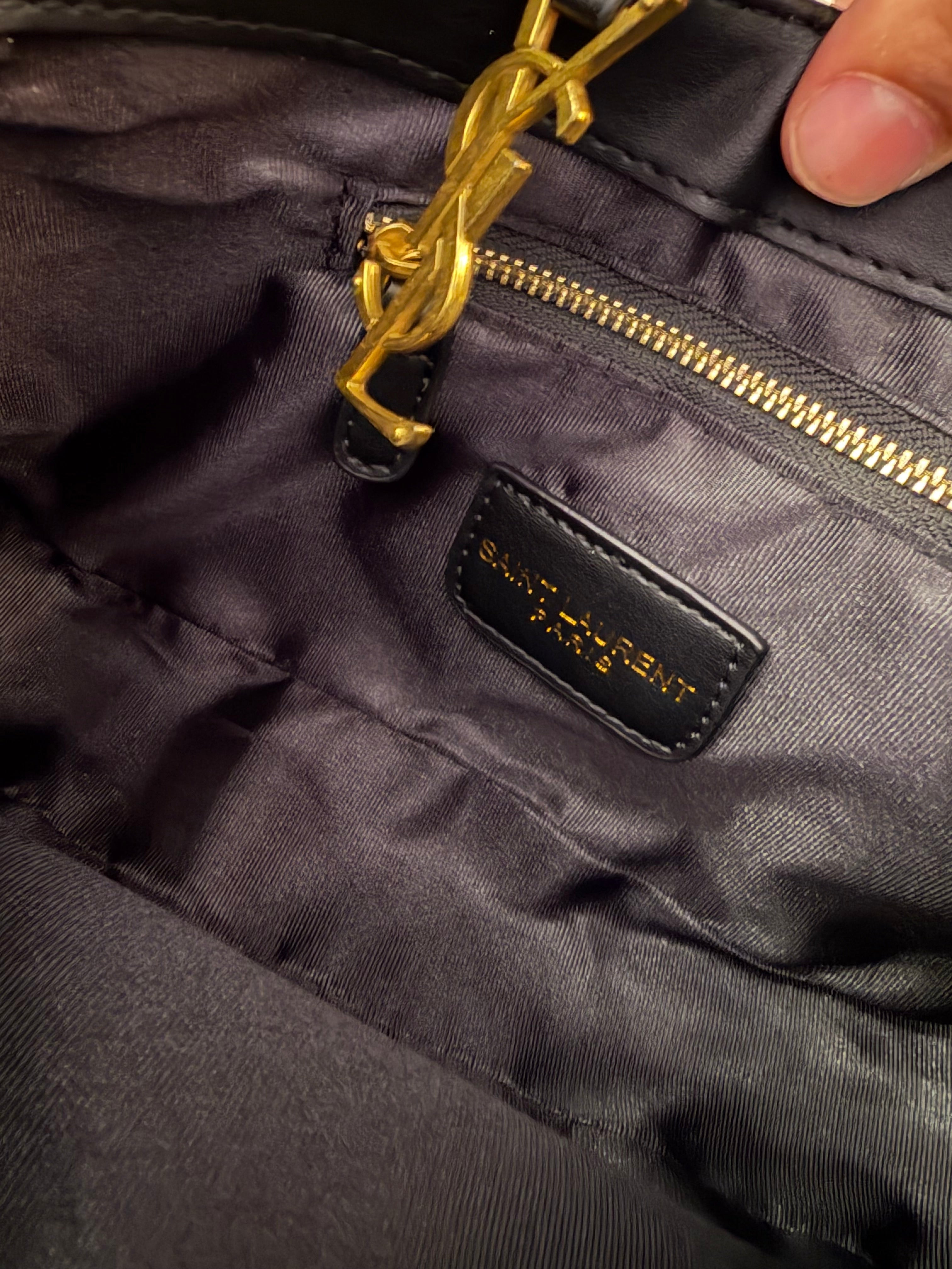 YSL Croc Shoulder Bag