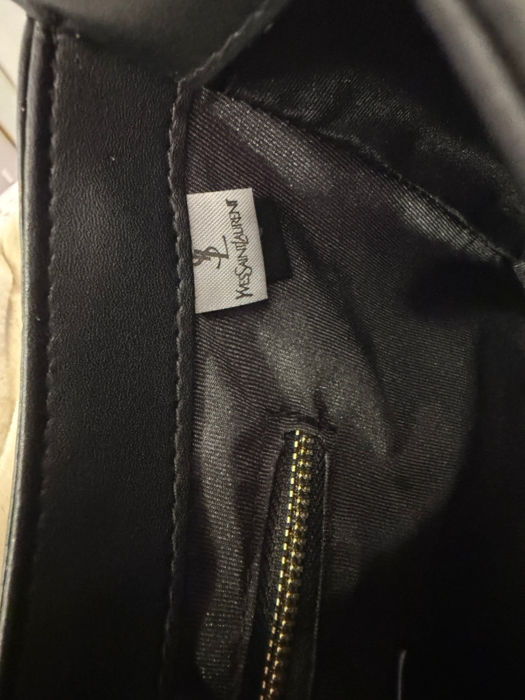 YSL Croc Shoulder Bag